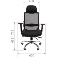 CHAIRMAN 555 LUX (черный) Image #4