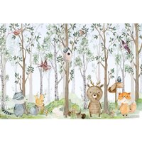 ФабрикаФресок Звери в лесу 604270 (400x270)