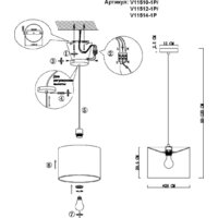 Moderli Gingko V11510-1P Image #5