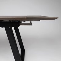 ОКА Сангай 136-196x80x80 (дуб галифакс/черный) Image #15