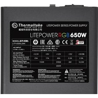 Thermaltake Litepower RGB 650W LTP-650AL2NK Image #3