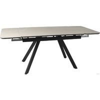 Аврора Леон 120-184x80 (камень слоновая кость/черный матовый) Image #7