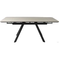 Аврора Леон 120-184x80 (камень слоновая кость/черный матовый) Image #8