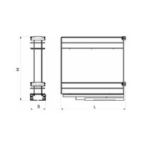 AKS NORWIG 200 крепл.нижнее, хром Image #6