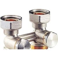 Giacomini Узел нижнего подключения прямой для двухтрубных систем R387X002