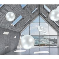 ФабрикаФресок 3D Шары в комнате 813270 (300x270)