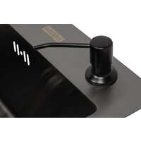 ARFEKA Eco AR мойка 450*500, коландер, дозатор Black Image #5
