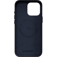 Magssory Eco Leather Case Blue для iPhone 16 Pro Max CLT029b Image #6