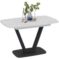 Трия Сингапур Тип 1 (черный муар/стекло белый мрамор)