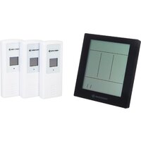 Bresser Temeo Hygro Quadro Prestige с тремя датчиками 78585 (белый) Image #4