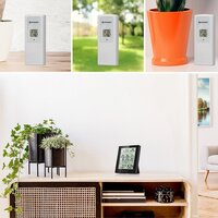 Bresser Temeo Hygro Quadro Prestige с тремя датчиками 78585 (белый) Image #3