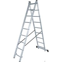 Новая высота NV 122 алюминиевая двухсекционная 2x11 ступеней Image #2