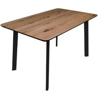 ОКА Майон 120x80x74 (дуб мореный/черный)