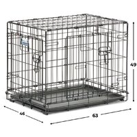 Midwest Contour для собак 2 двери 824DD (63x46x49см) Image #15