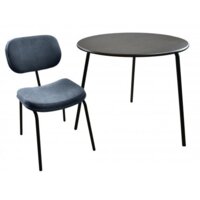 Гальваник Осло (велюр, catania steel/черный муар) Image #4