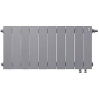 Royal Thermo PianoForte 300 Silver Satin (10 секций) нижнее подключение Image #2