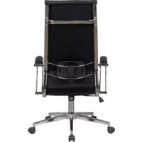 SitUp Mike chrome (экокожа Black/Black) Image #4