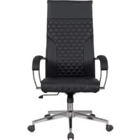 SitUp Mike chrome (экокожа Black/Black) Image #2