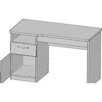 Anrex Olivia 120x60 (вудлайн кремовый/дуб анкона) Image #2