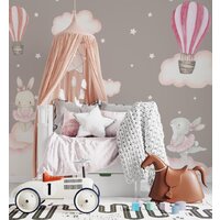 ФабрикаФресок Зайчики на облаках 803270 (300x270) Image #3