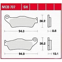 TRW MCB707SH Image #2