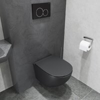 Lauter с инсталляцией Sulzdorf с микролифтом и кнопкой смыва 219704HD (белый/черный) Image #22