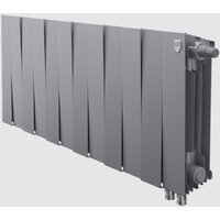 Royal Thermo PianoForte 300 Silver Satin (12 секций) нижнее подключение Image #2