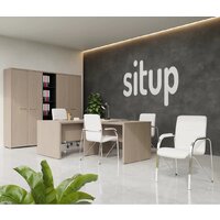 SitUp Samba Chrome экокожа (кремовый) Image #2