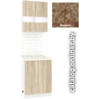 Кортекс-мебель Корнелия Экстра 60рс2д (дуб сонома/мадрид) Image #1