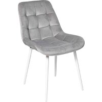 Алвест AV 405 (светло-серый бархат Н-09/белый)