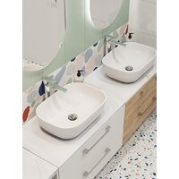 Cersanit Столешница Stone Aura 63857 (светло-серый сатиновый) Image #6