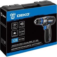 Deko ZKCD12V PRO 084-1013 (с 2-мя АКБ, кейс) Image #5