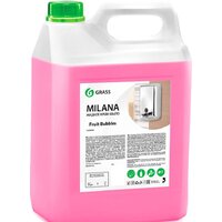 Grass Крем-мыло жидкое увлажняющее Milana fruit bubbles 5 л