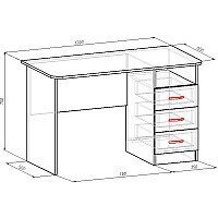 Мебель-класс Альянс МКД-218 (белый/дуб сонома) Image #3