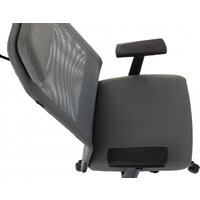 Бюрократ T-995 (серый TW-01, сетка/ткань) Image #10