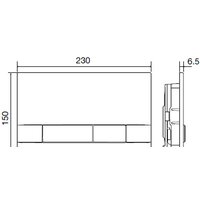 OLI Narrow OliPure 148303 (черный soft-touch) Image #2