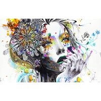 ФабрикаФресок 3D арт Девушка 354270 (400x270)