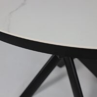 Мамадома Ronaldo-120 раздвижной 120-160 (patagonoa bianco gloss premium cer/черный) Image #10