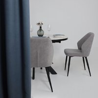 Мамадома Ronaldo-120 раздвижной 120-160 (patagonoa bianco gloss premium cer/черный) Image #3