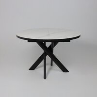 Мамадома Ronaldo-120 раздвижной 120-160 (patagonoa bianco gloss premium cer/черный) Image #15