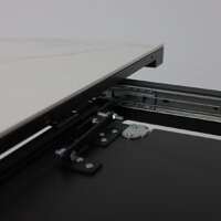 Мамадома Ronaldo-120 раздвижной 120-160 (patagonoa bianco gloss premium cer/черный) Image #13