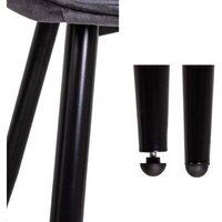 AksHome Nika (серый велюр HLR-21/черный) Image #3