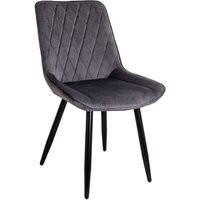 AksHome Nika (серый велюр HLR-21/черный)