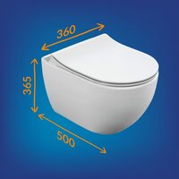 Cersanit Brasko Smart CO DPL EO Slim + Vector 68304 (c кнопкой Estetica белый) Image #16