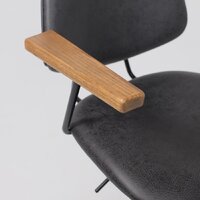 AksHome Trix (экокожа винтажный черный Watusi 16/черный) Image #9