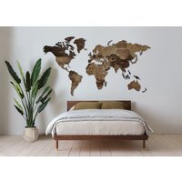 Woodary Карта мира XXL 3150 (3 уровня, venge) Image #2