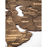 Woodary Карта мира XXL 3150 (3 уровня, venge) Image #3