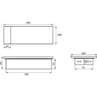 AKS Hollander выдвижной (2 розетки, черный) Image #3
