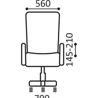 Brabix GT Master GM-110 (черный/голубой) Image #15