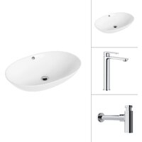 Lauter 21709 + Moon 21СK81691C с сифоном 21635CH (хром)